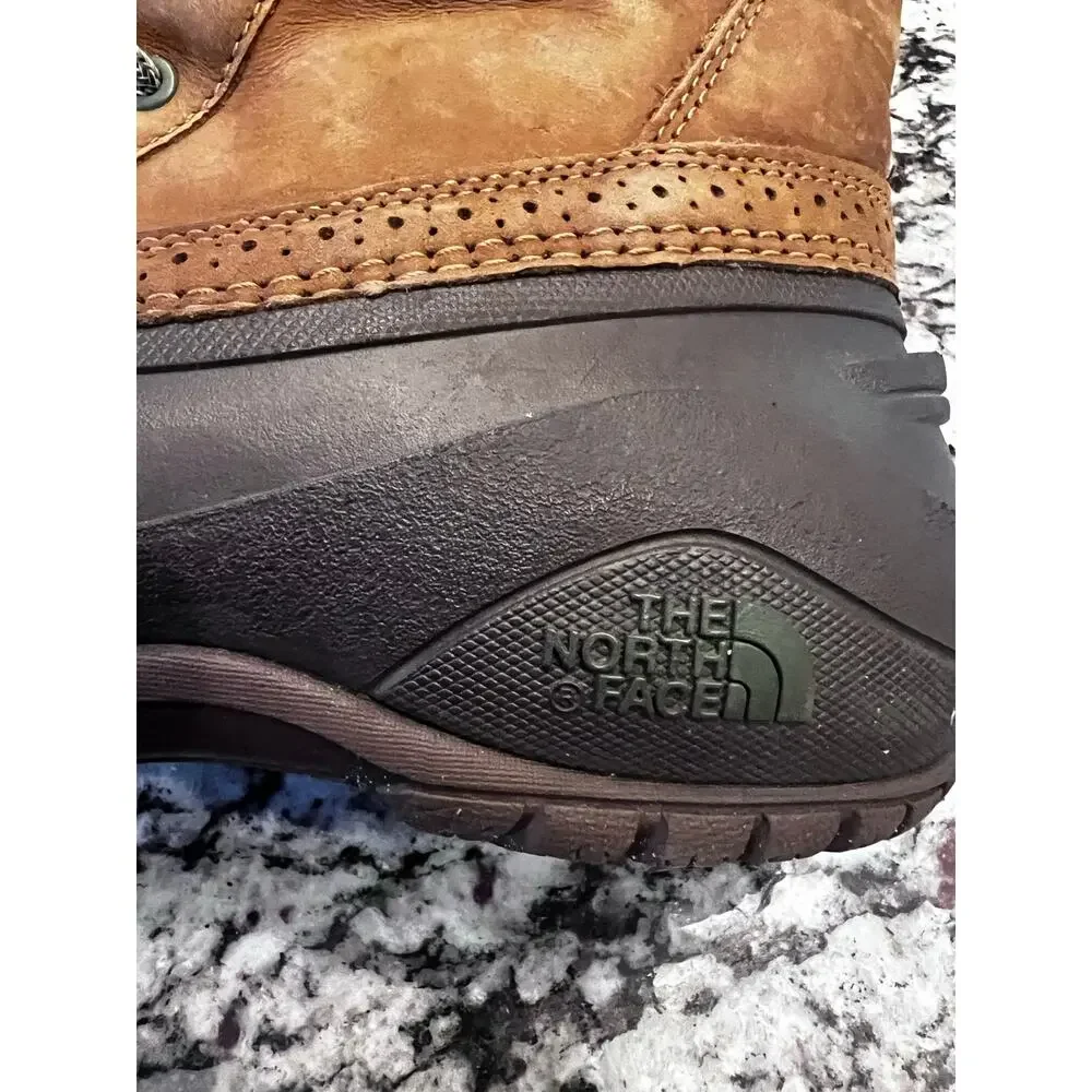 The North Face Shellista II Mid women brown winter snow boots size 9.5